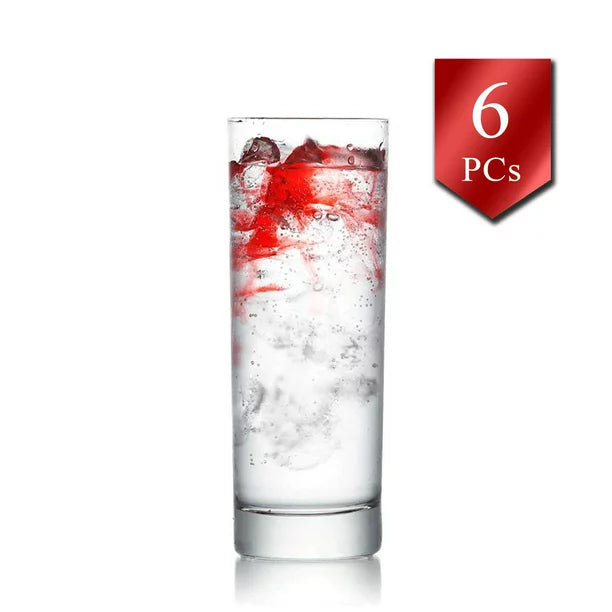 Lav Highball Drinking Glasses Set of 6, 10.7 oz