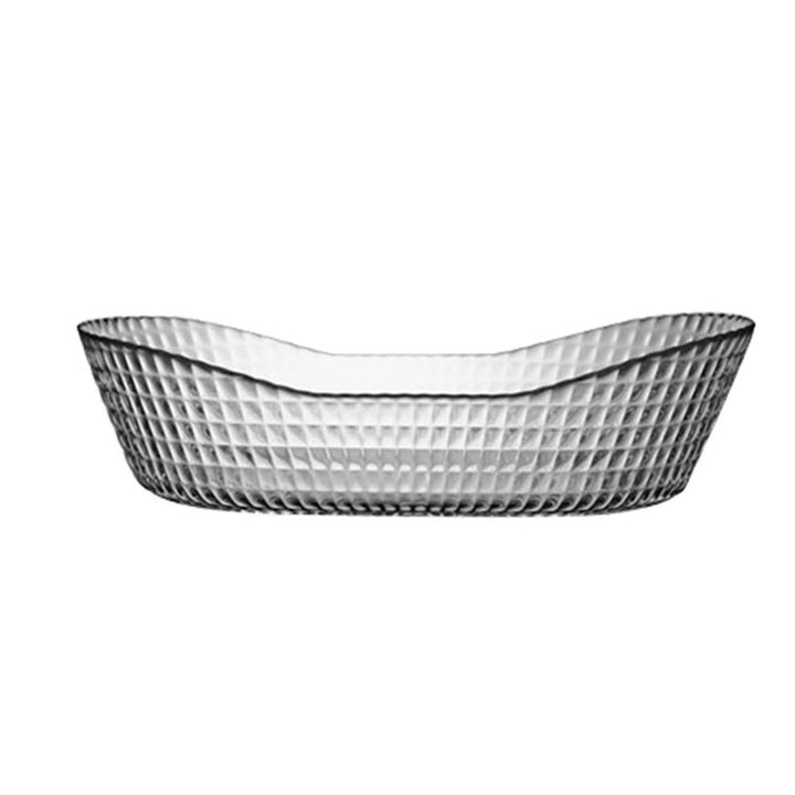 Pasabahce Bread Serving Bowl, Glass Bowl for Bread, 10.2 in