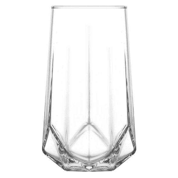 Lav Valeria Long Drink Glass Set, 6 Pcs, 15.5 Oz (460 cc)