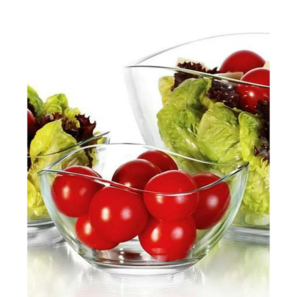 Glass Serving Bowls Set of 6, Round Bowl for Kitchen, 7.2 oz