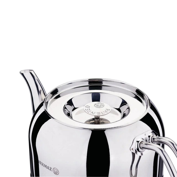 Korkmaz Efendi Turkish Teapot Set for Stovetop