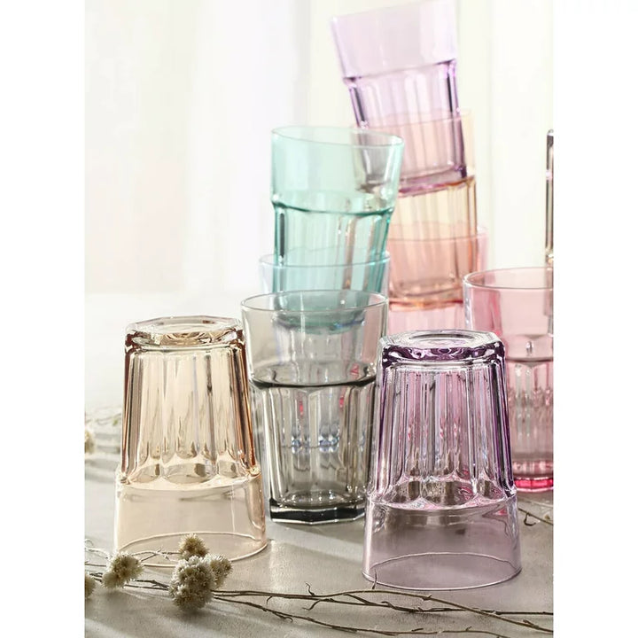 Lav Beverage Glasses Set of 6, Drinking Glasses, 12.25 oz