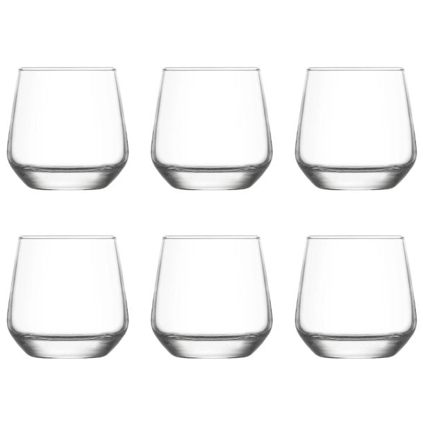 Lav Liqueur Glass Set, Glassware Set, 6 Pcs, 3.25 Oz (95 cc)