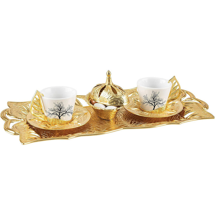 Handmade Turkish Arabic Coffee Cups Set of 6