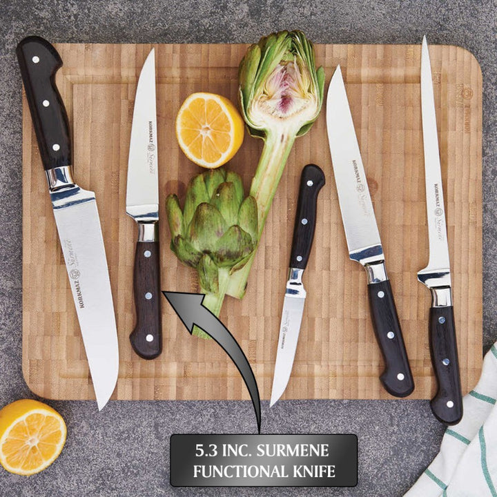 Korkmaz Surmene Chef Knife, Handmade Stainless Steel Knife