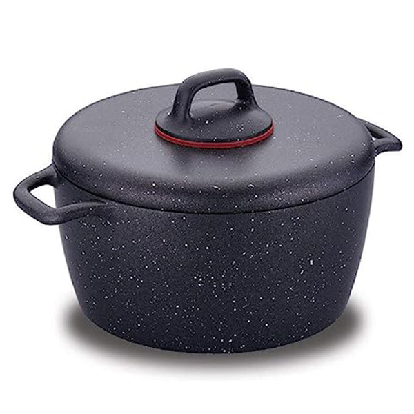 Korkmaz Gusto Die Cast Aluminum Casserole, Granite Coating Pot