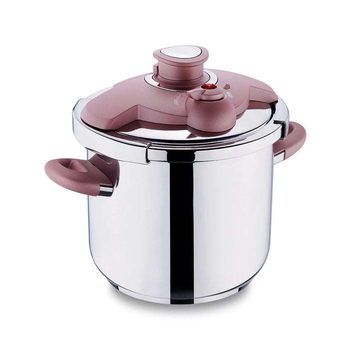 Pressure Cooker with Pressure Settings and Smart Lock System, 7.4 qt