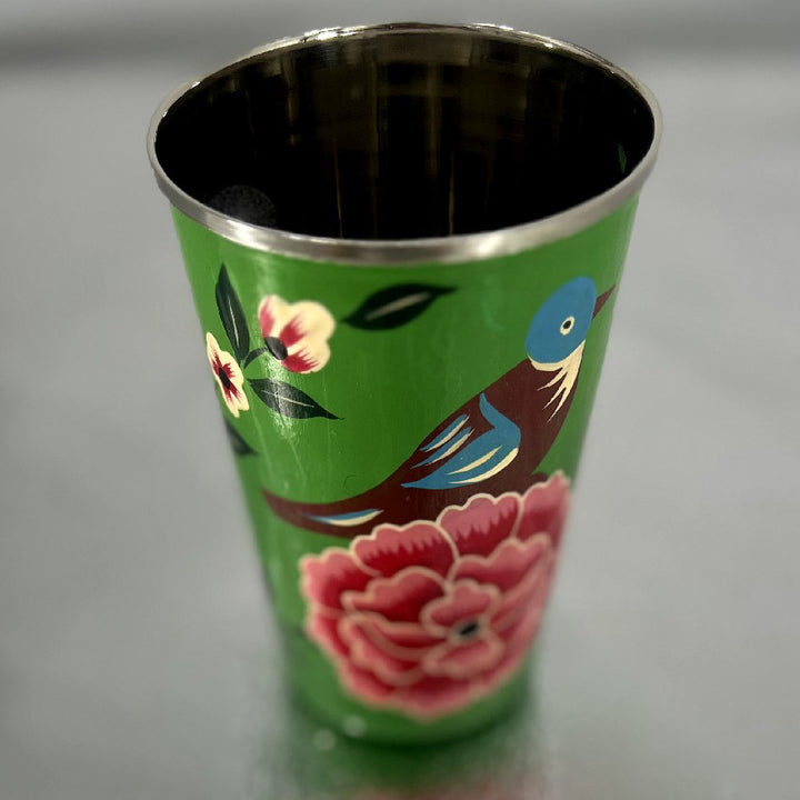 Hand Painted Stainless Steel Tumbler, 15.25 Oz